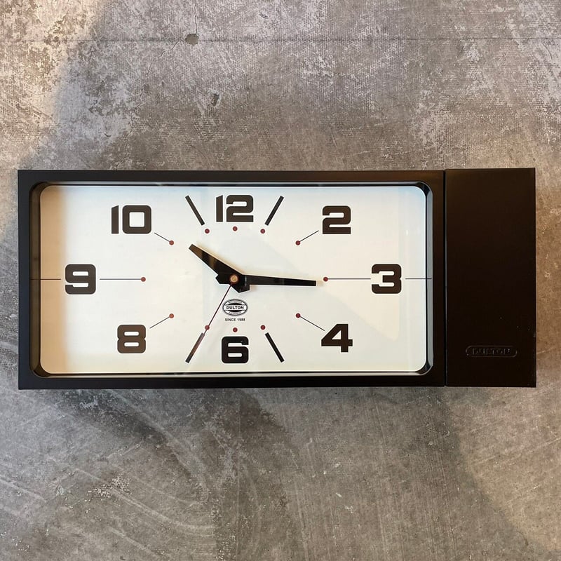 DOUBLE FACE CLOCK RECTANGLE | NICO STOCK Furniture