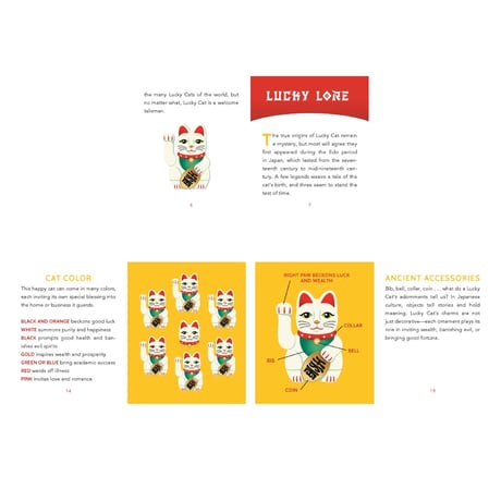 Toy & Book "Lucky Cat"