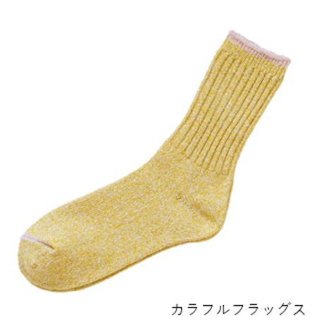 シルクコットン天竺ソックス / L