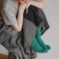 ヘンプコットンリブソックス / M