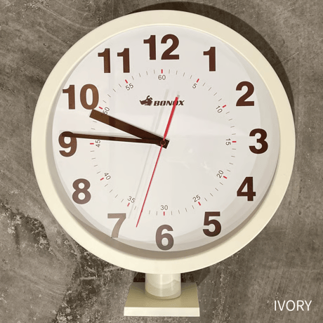 DOUBLE FACES WALL CLOCK