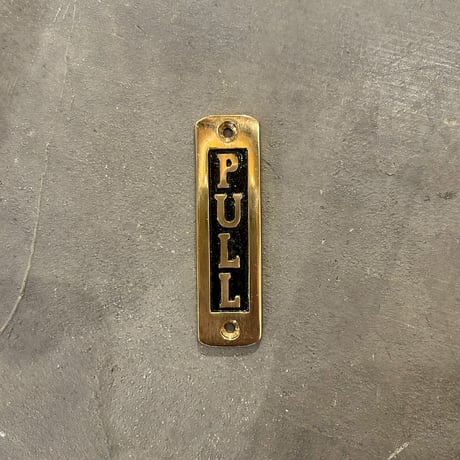 BRASS SIGN TYPE-2