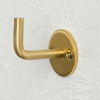 Brass Wall Hook Round