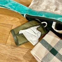 VINTAGE PARACHUTE TISSUE COVER / Pcket