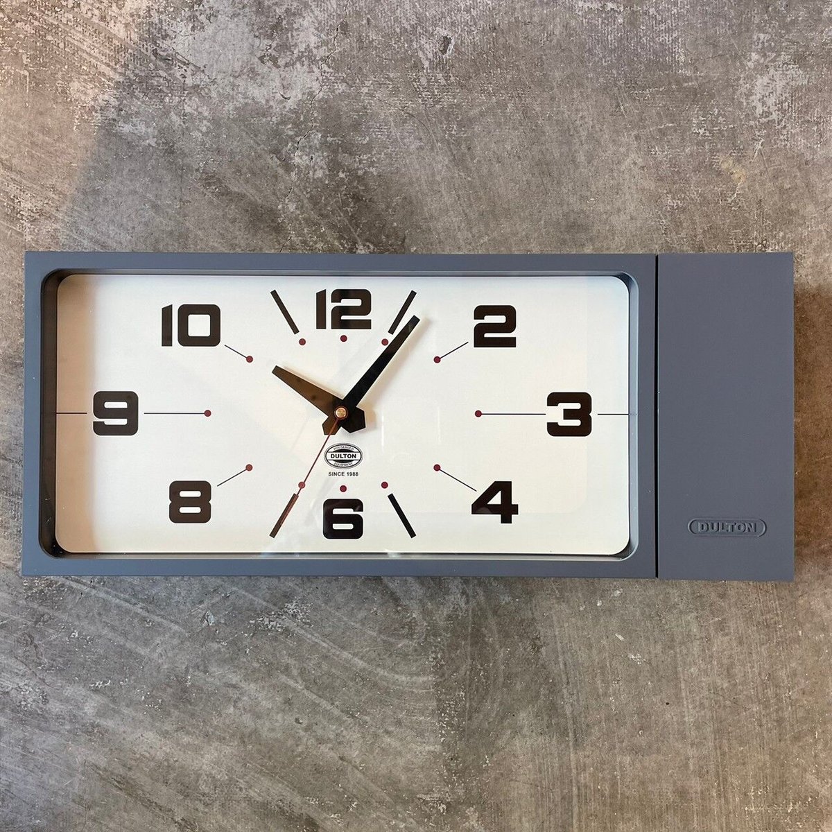 DOUBLE FACE CLOCK RECTANGLE | NICO STOCK Furniture
