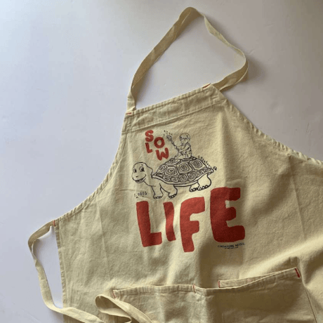WORK APRON-JK SLOWLIFE