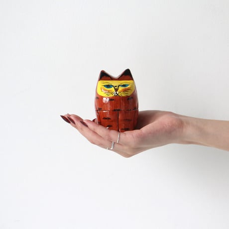 Papier Mache Standing Cat