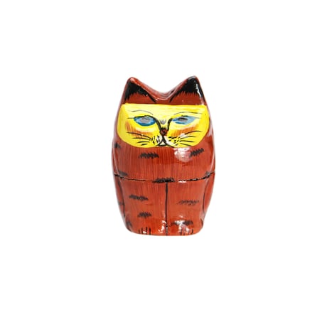 Papier Mache Standing Cat
