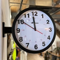DOUBLE FACES WALL CLOCK