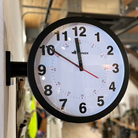 DOUBLE FACES WALL CLOCK