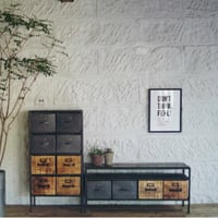 IRON WOODEN TV BOARD