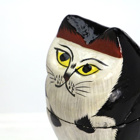 Papier Mache Standing Cat