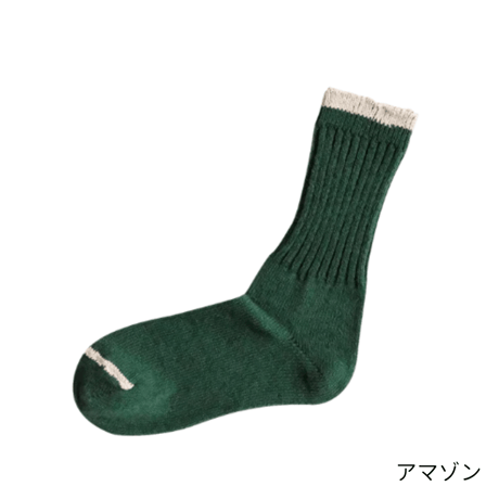 シルクコットン天竺ソックス / L