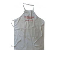 WORK APRON-D WHT-RECIPES