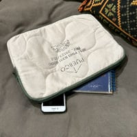 QUILTED LAPTOP CASE