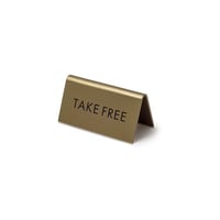 スタンドサイン TAKE FREE