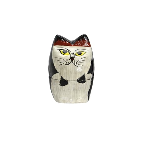 Papier Mache Standing Cat