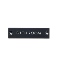 サインプレート BATH ROOM