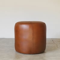 CY LEATHER STOOL