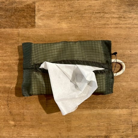 VINTAGE PARACHUTE TISSUE COVER / Pcket