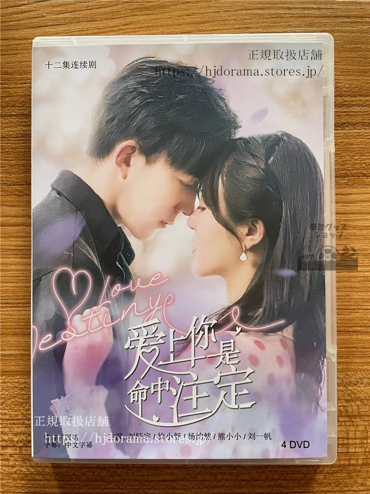 中国ドラマ『愛上祢是命中注定』DVD-BOX 劉軒宇徐小舒 Love Destiny 全話 中...