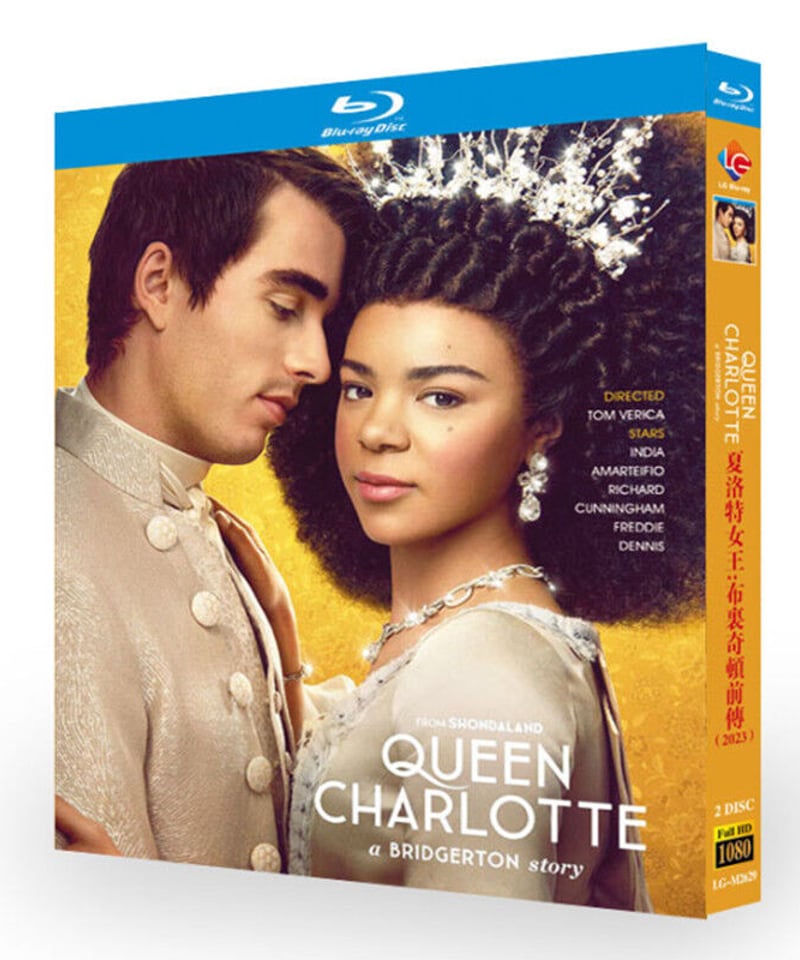 海外ドラマ日本語字幕 クイーン・シャーロット Blu-ray ブルーレイ 高 