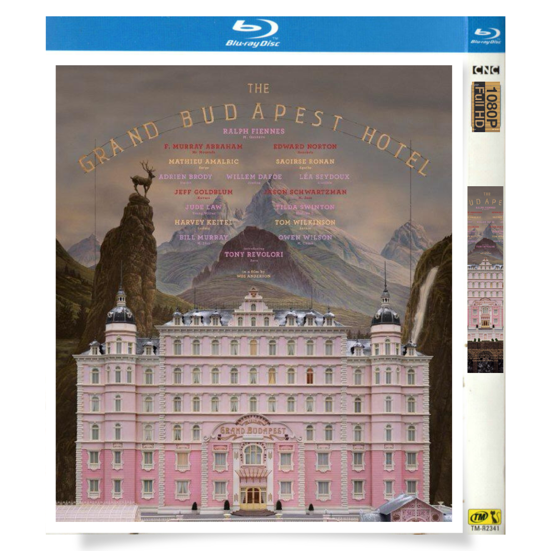 日本語字幕「グランド・ブダペスト・ホテル」ブルーレイ1-DISC[Blu-ray