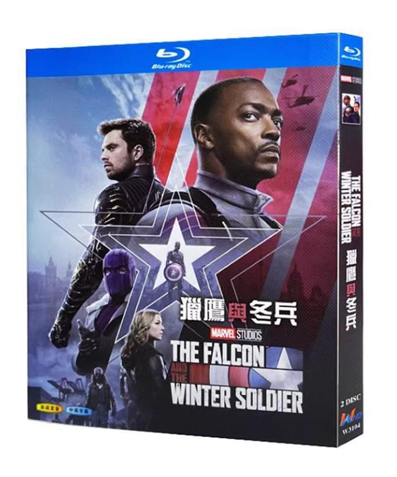 ファルコン&ウィンターソルジャー スチールブック blu-ray