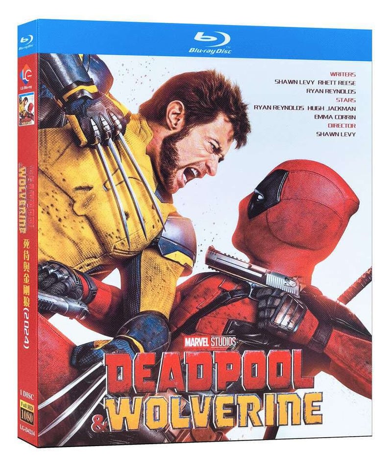デッドプール vs ウルヴァリン 4K UHD + 3D + ブルーレイ セット（映画 