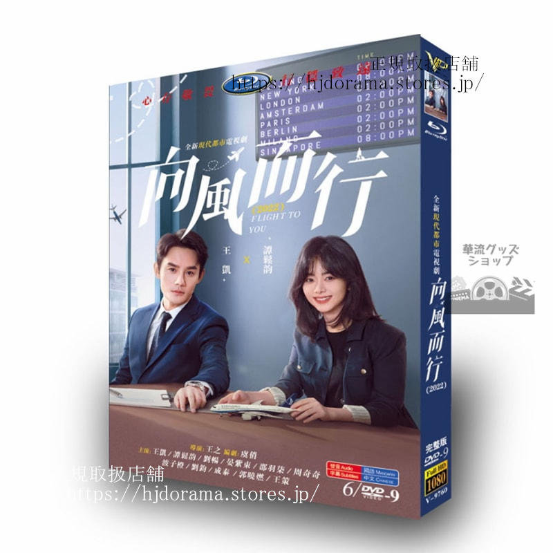 中国ドラマ 『向風而行』（英語：Flight To You） DVD ジャケット経済 