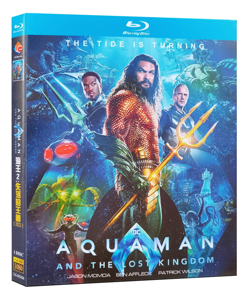 映画『アクアマン 失われた王国』ブルーレイ1-DISC[Blu-ray-BOX]高画質