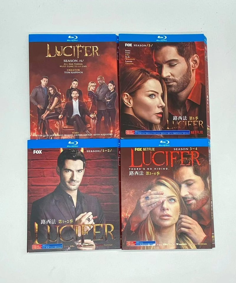 LUCIFER/ルシファー 』シリーズ1-2 ブルーレイ4-DISC[Blu-ray-BOX LUCIFER/ルシファー 』シリーズ1-2 ブルーレイ4-DISC[Blu-ray-BOX