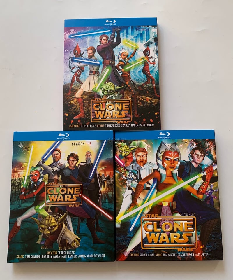 スター・ウォーズ/クローン・ウォーズ シリーズ1-2 ブルーレイ4-DISC[Blu-ray- スター・ウォーズ/クローン・ウォーズ シリーズ1-2 ブルーレイ4-DISC[Blu-ray-