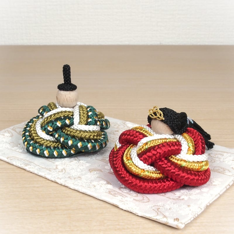 選べる金襴敷布 組み紐やさんのおひな様 みやび | Atelier Alt