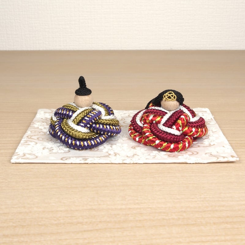 選べる金襴敷布 組み紐やさんのおひな様 あや | Atelier Alt