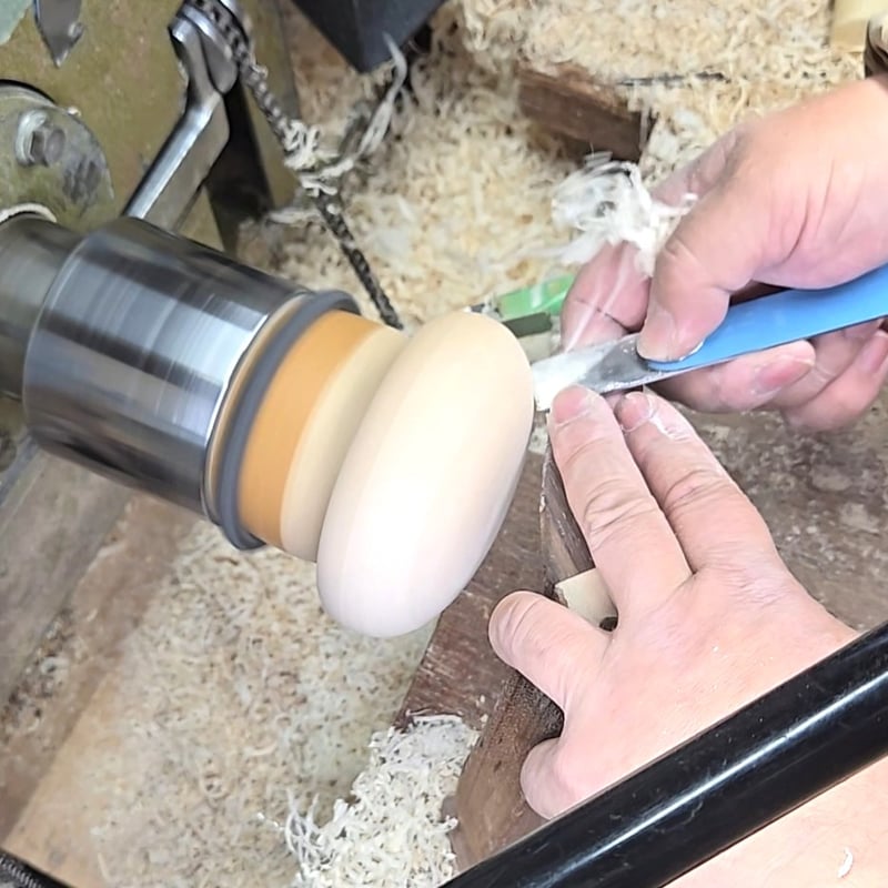 木の鏡餅 きのいい鏡餅 桐箱・金襴敷布付き | Atelier Alt