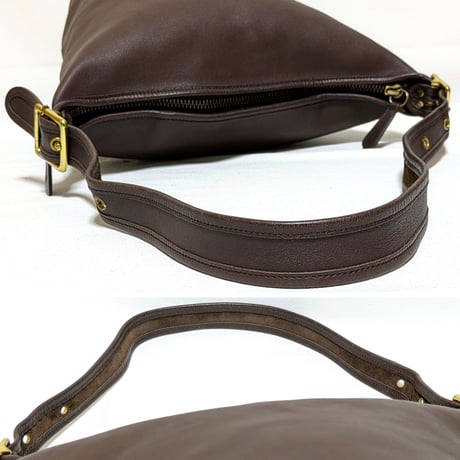 Vintage Coach 9085 XL Duffle Sac Mahogany Glove Tanned Leather Shoulder Bag Very good pre-owned