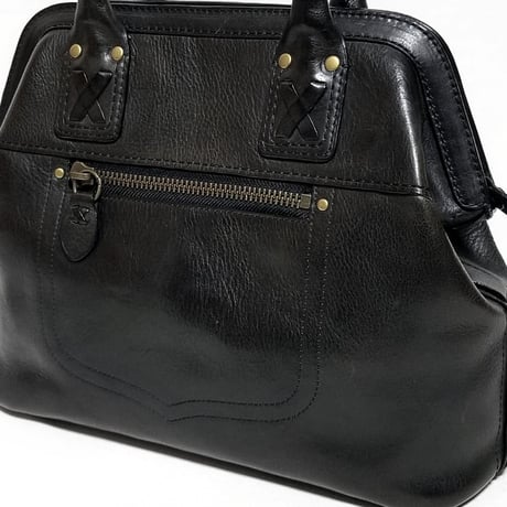 Excellent!  Vintage Coach Rare 11373 65th Ltd Ed Thompson Legacy Black Vachetta Leather Shoulder Bag