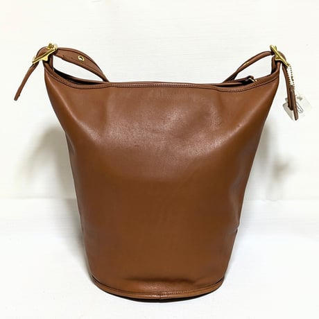 New Unused ②！ Vintage Coach Rare 9085 XL Duffle Sac British Tan Glove Tanned Leather Shoulder Bag