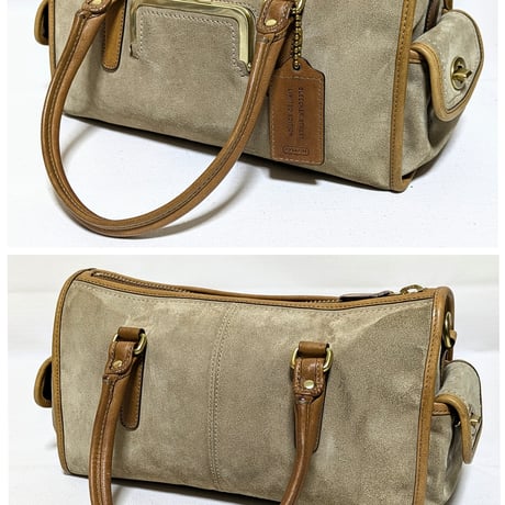 Vintage Coach Very Rare 12811 Bleecker Street Limited Edition legacy suede bag