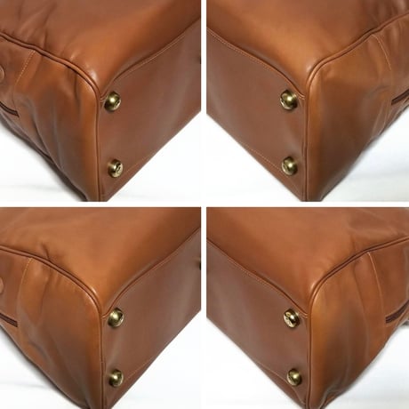 Near Mint Vintage Coach Rare 0599 Duffle Bag Boston Bag  Weekender British Tan Glove Tanned Leather