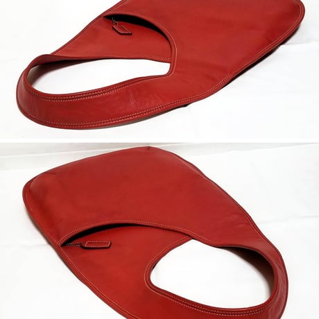 Vintage Coach Very Rare 9074 Reissue Limited Edition Bonnie Cashin Bag Red Leather Shoulder Bag