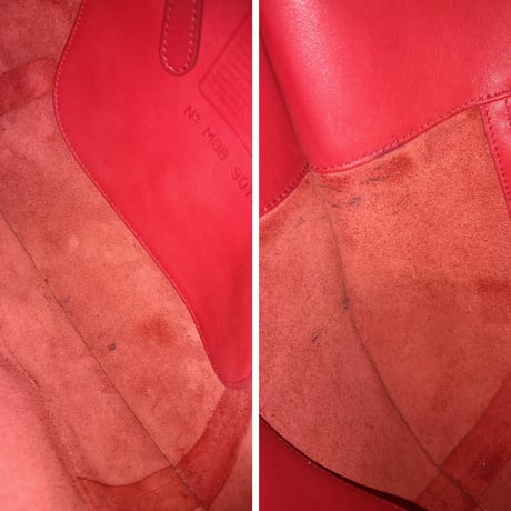 Vintage Coach Very Rare 9074 Reissue Limited Edition Bonnie Cashin Bag Red Leather Shoulder Bag