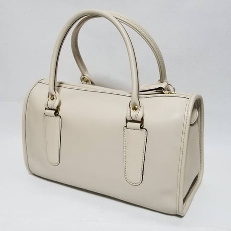 Mint Vintage Coach Rare 17995 Limited Ed. Madison Bag White Glove Tanned Leather Speedy Doctor Bag