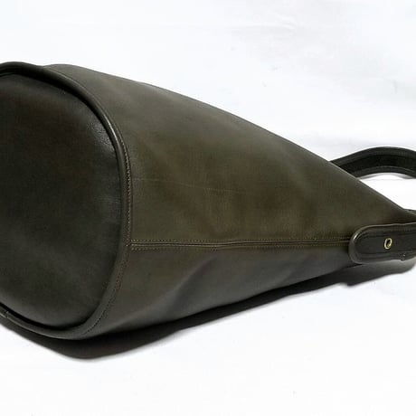 Rare Vintage Coach 9085 XL Duffle Sac Olive Glove Tanned Leather Shoulder Bag Great pre-owned