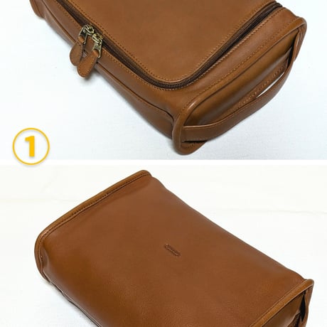 ⭐Set Sales 3 Rare Items!  Vintage Coach ·Very Rare U−Zip Travel Kit ·Skinny Case ·Bleecker Demi