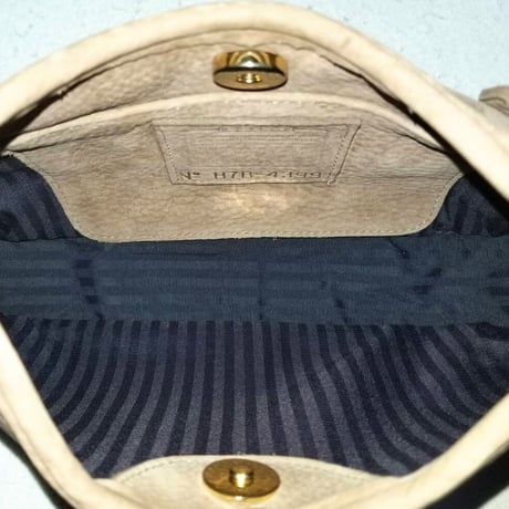 Excellent!  Vintage Coach Rare 4399 Ergo Mini Taupe Nuback Leather Hobo Purse  ＃9027 Ergo