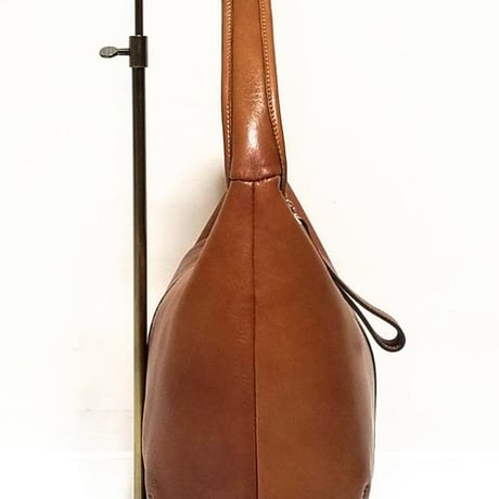 Vintage Coach Rare 9226 Ergo Brown Leather Zip Round Hobo Great Pre-owned Condition