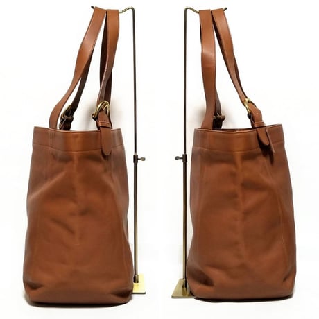 Unused!  Vintage Coach 4082 Soho Waverly Tote British Tan Glove Tanned Leather Bucket Shoulder Bag