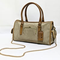 Vintage Coach Very Rare 12811 Bleecker Street Limited Edition legacy suede bag